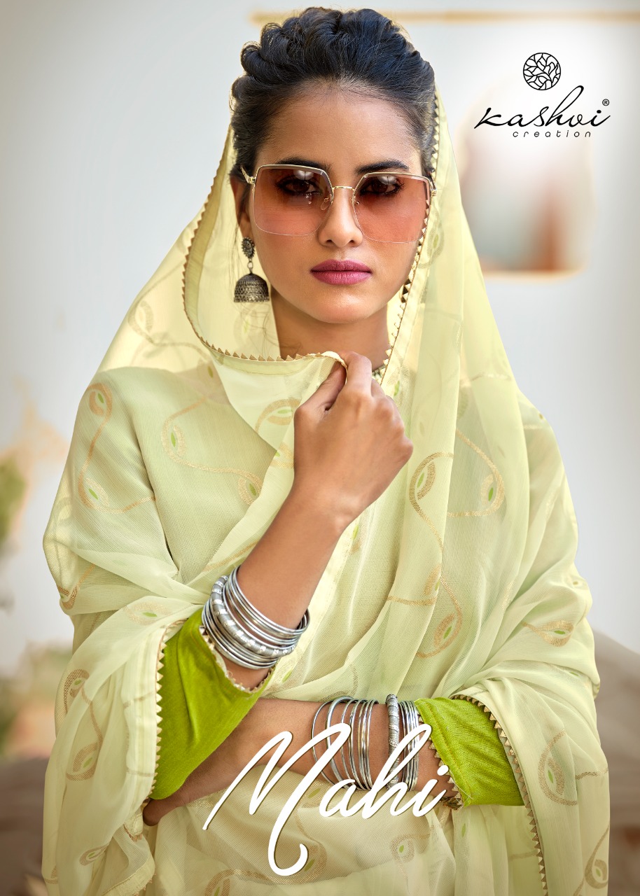 lt kashvi creation maahi chiffon beautifull print saree catalog