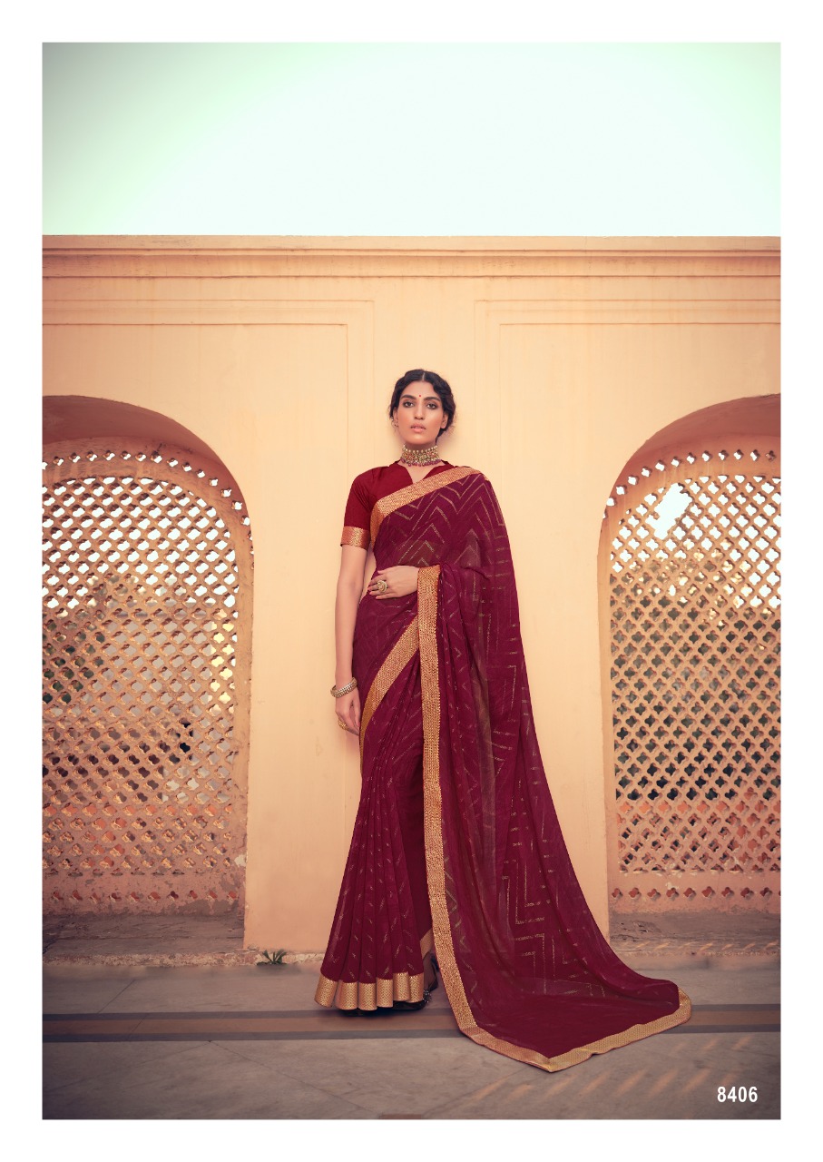 lt kashvi creation miraya georgette astonishing saree catalog OLD