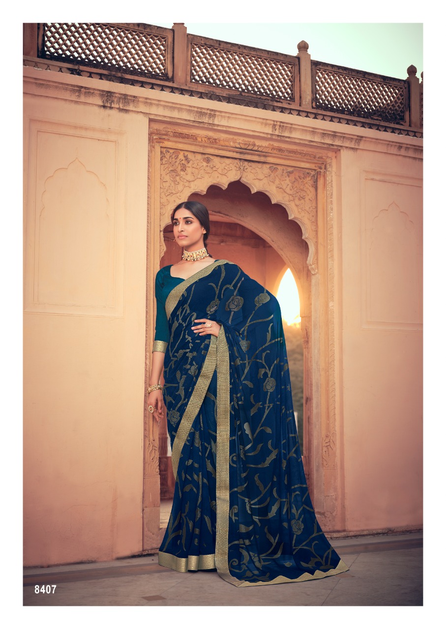 lt kashvi creation miraya georgette astonishing saree catalog OLD