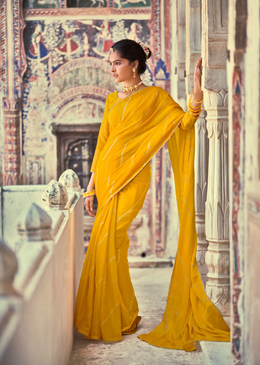 lt kashvi creation niharika chiffon beautiful  saree catalog