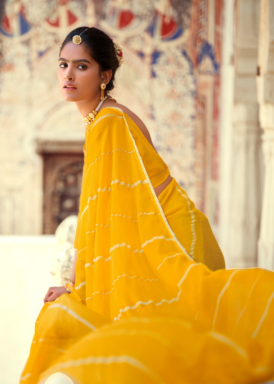 lt kashvi creation niharika chiffon beautiful  saree catalog