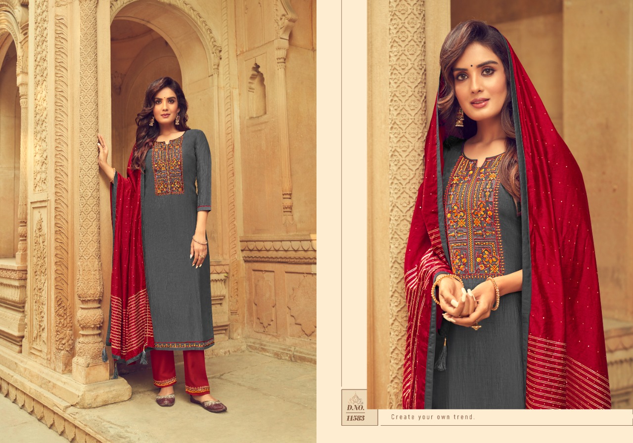 panch ratna ritika 3 silk Astonishing salwar suit catalog