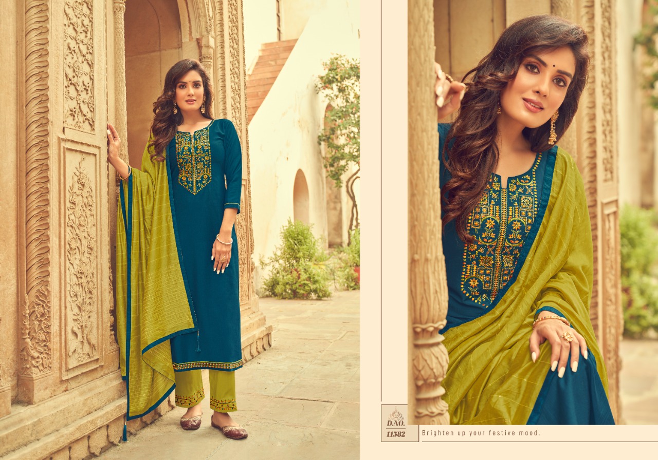 panch ratna ritika 3 silk Astonishing salwar suit catalog