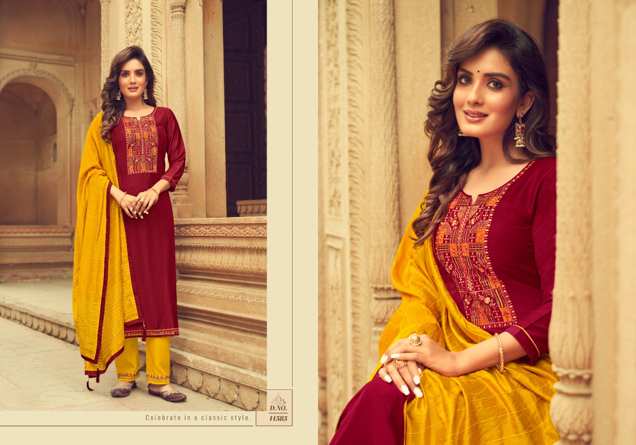 panch ratna ritika 3 silk Astonishing salwar suit catalog