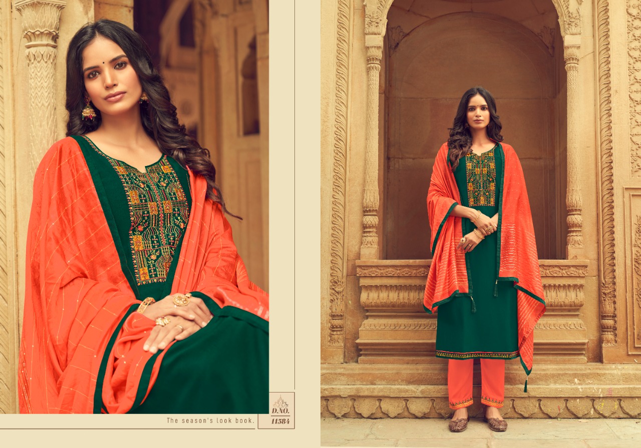 panch ratna ritika 3 silk Astonishing salwar suit catalog