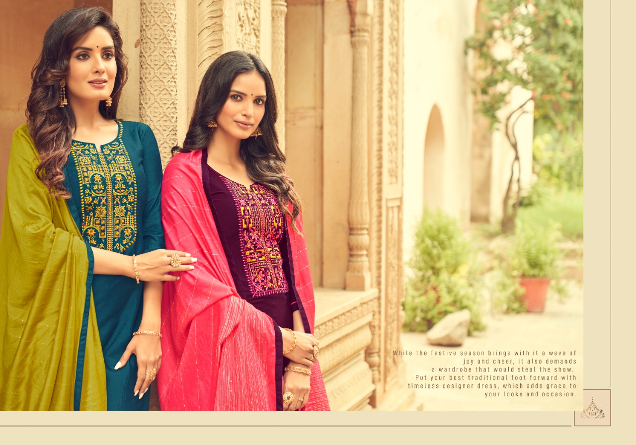 panch ratna ritika 3 silk Astonishing salwar suit catalog