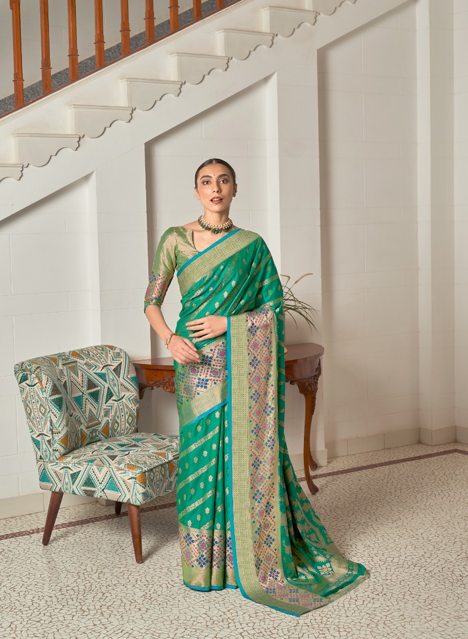 sangam print arpita silk elegant saree catalog