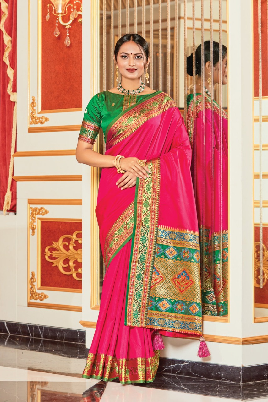 sangam print kayan silk  silk innovative style saree catalog