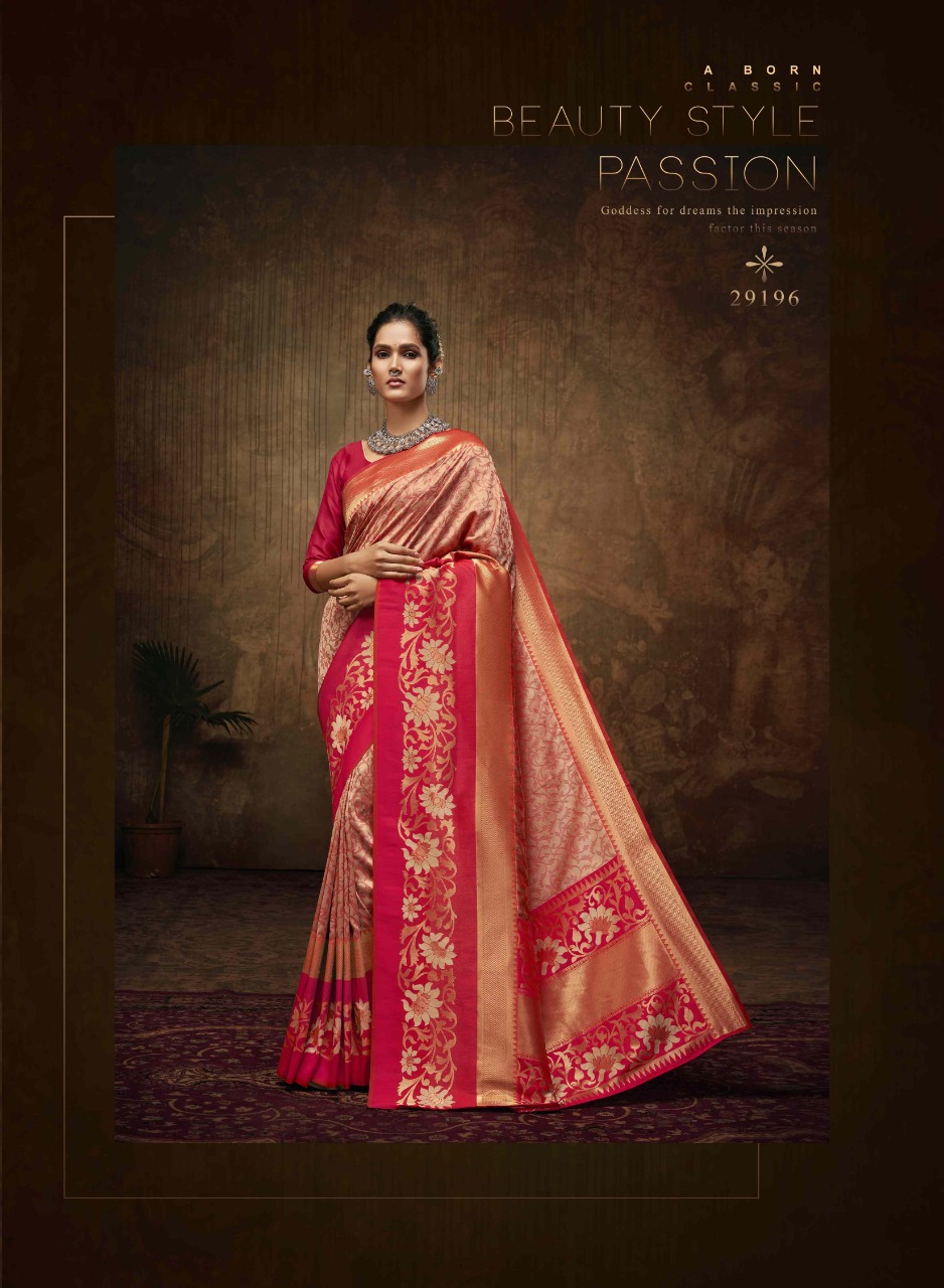 shakunt weaves ashwini art silk regal look saree catalog