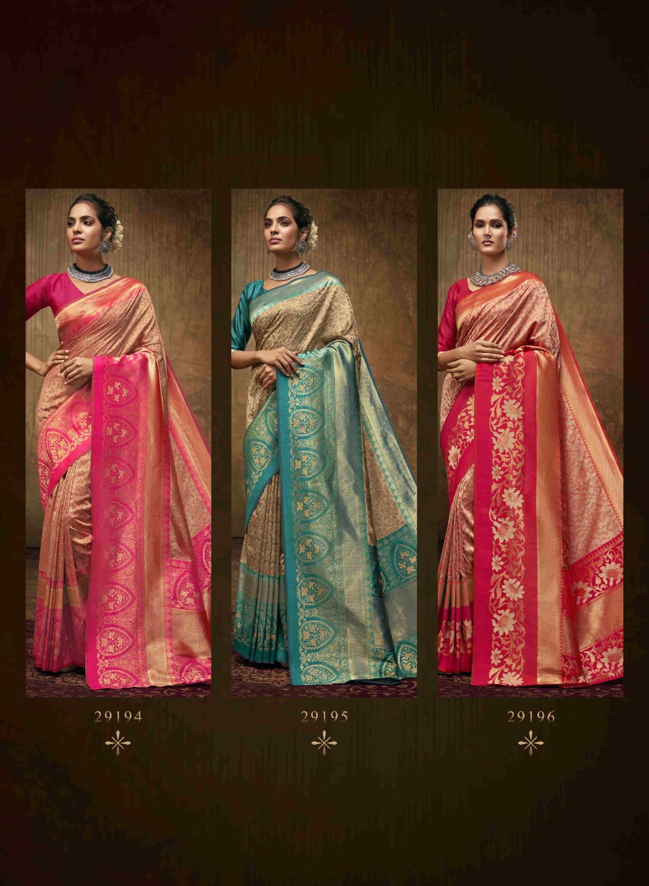 shakunt weaves ashwini art silk regal look saree catalog