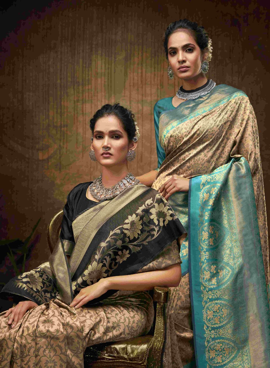 shakunt weaves ashwini art silk regal look saree catalog