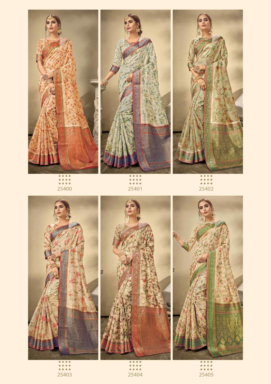 shakunt weaves Divyalaxmi silk gorgeous digital print  saree catalog