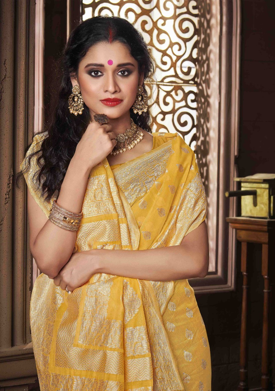 shakunt weaves Kanakdhara cotton silk gorgeous look  saree catalog