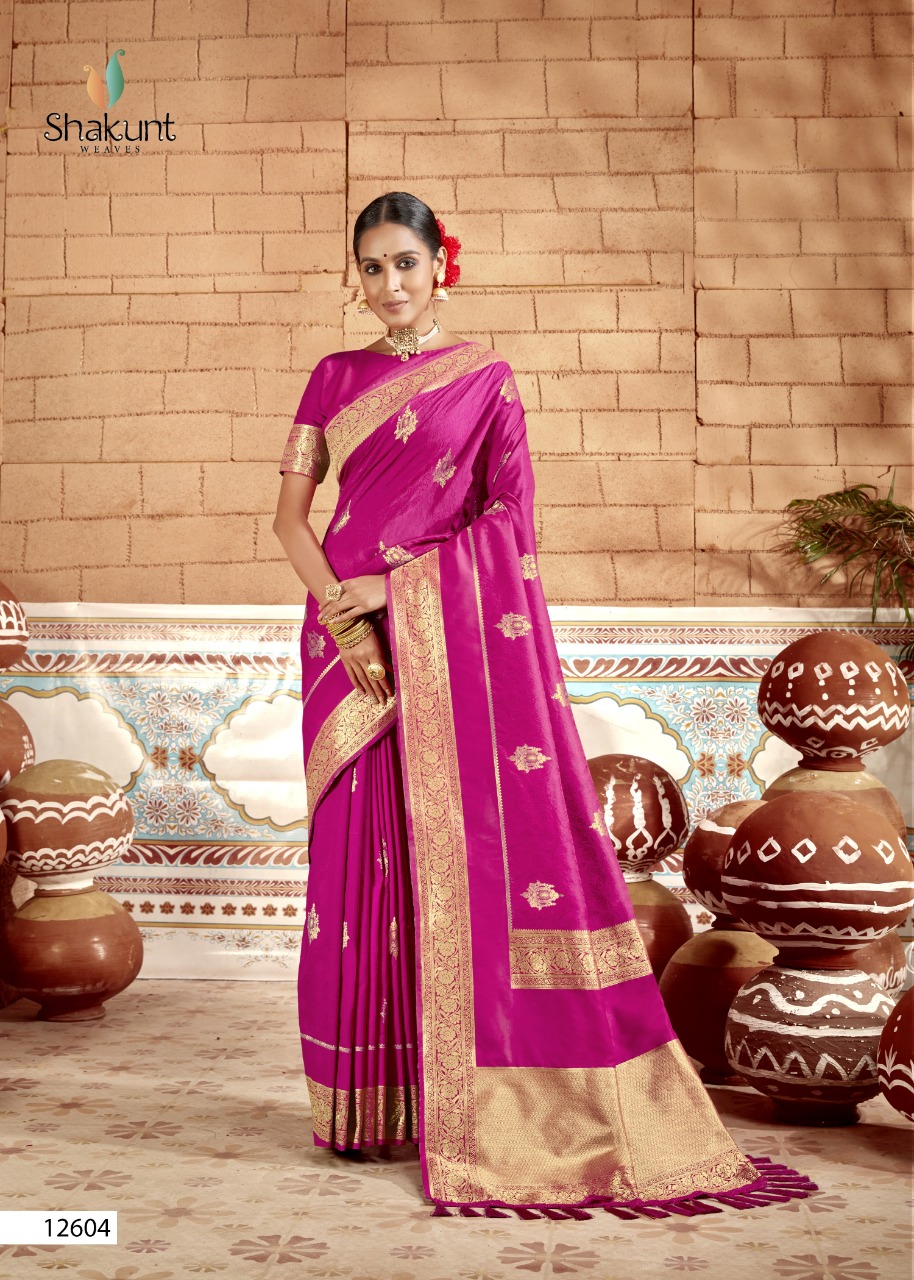 shakunt weaves sks fancy 1001 silk astonishing saree catalog