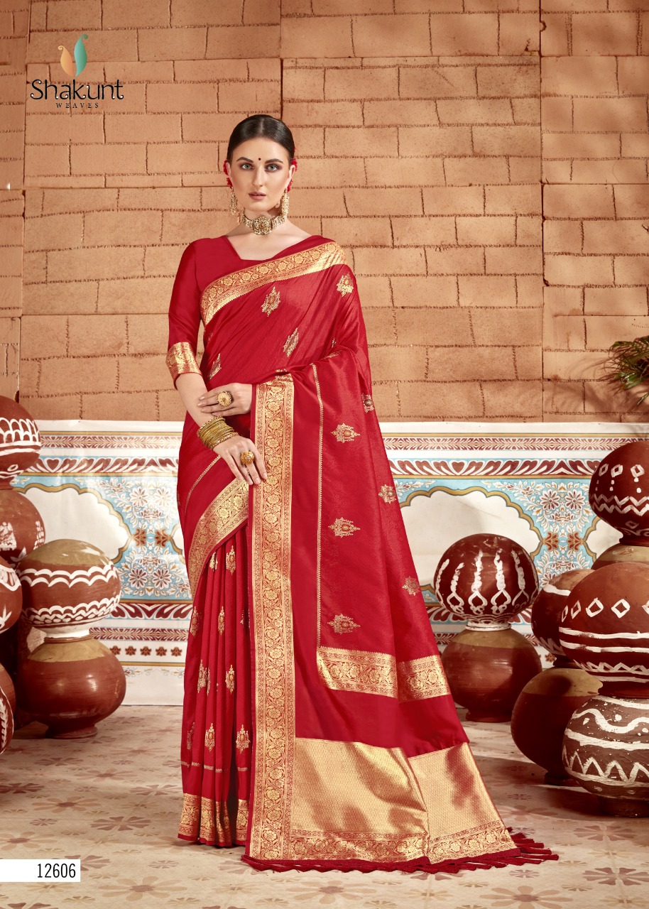 shakunt weaves sks fancy 1001 silk astonishing saree catalog