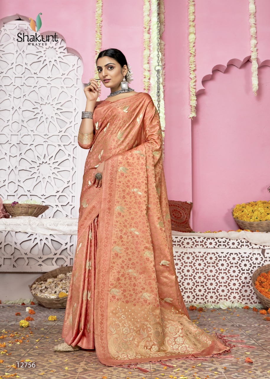 shakunt weaves sks fancy 1015 silk catchy look saree catalog