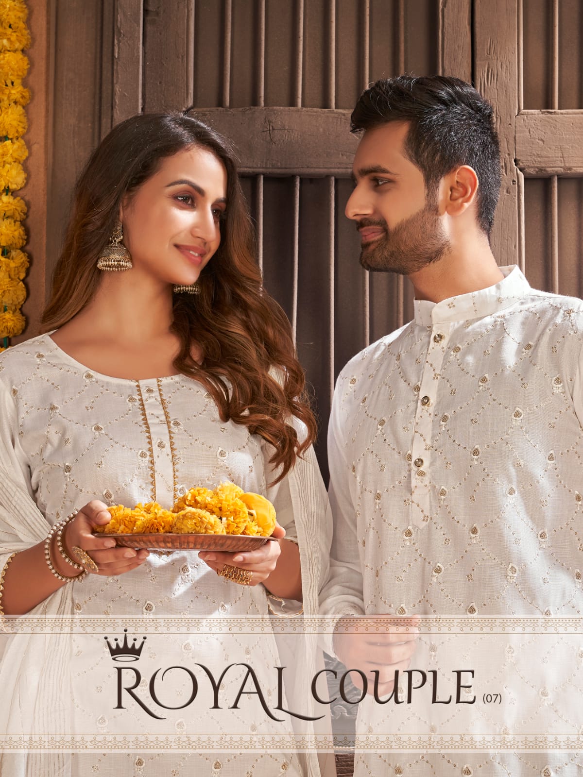 Sukanya Fashion Royal Couple V 7 cotton astonnishing style combo of Kurta with Pants and Kurti with Pants Dupatta catalog