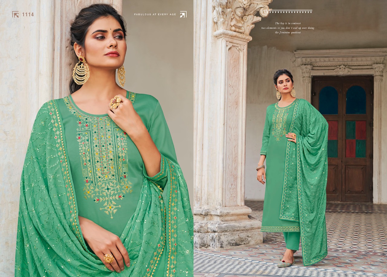 triple aaa kara silk regal look salwar suit catalog