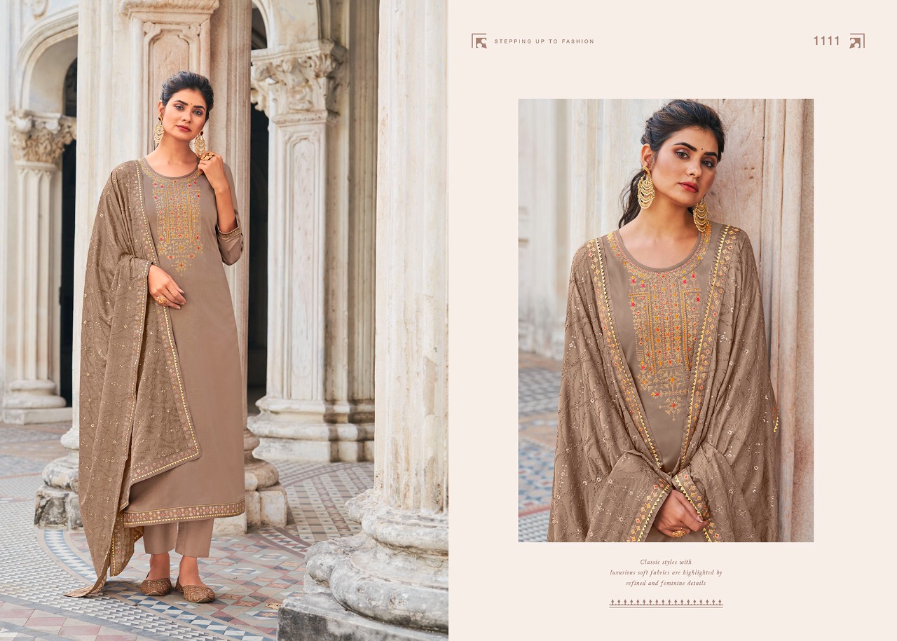 triple aaa kara silk regal look salwar suit catalog