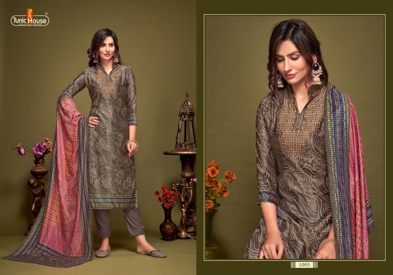 tunic house annika velvet  festive look salwar suit catalog