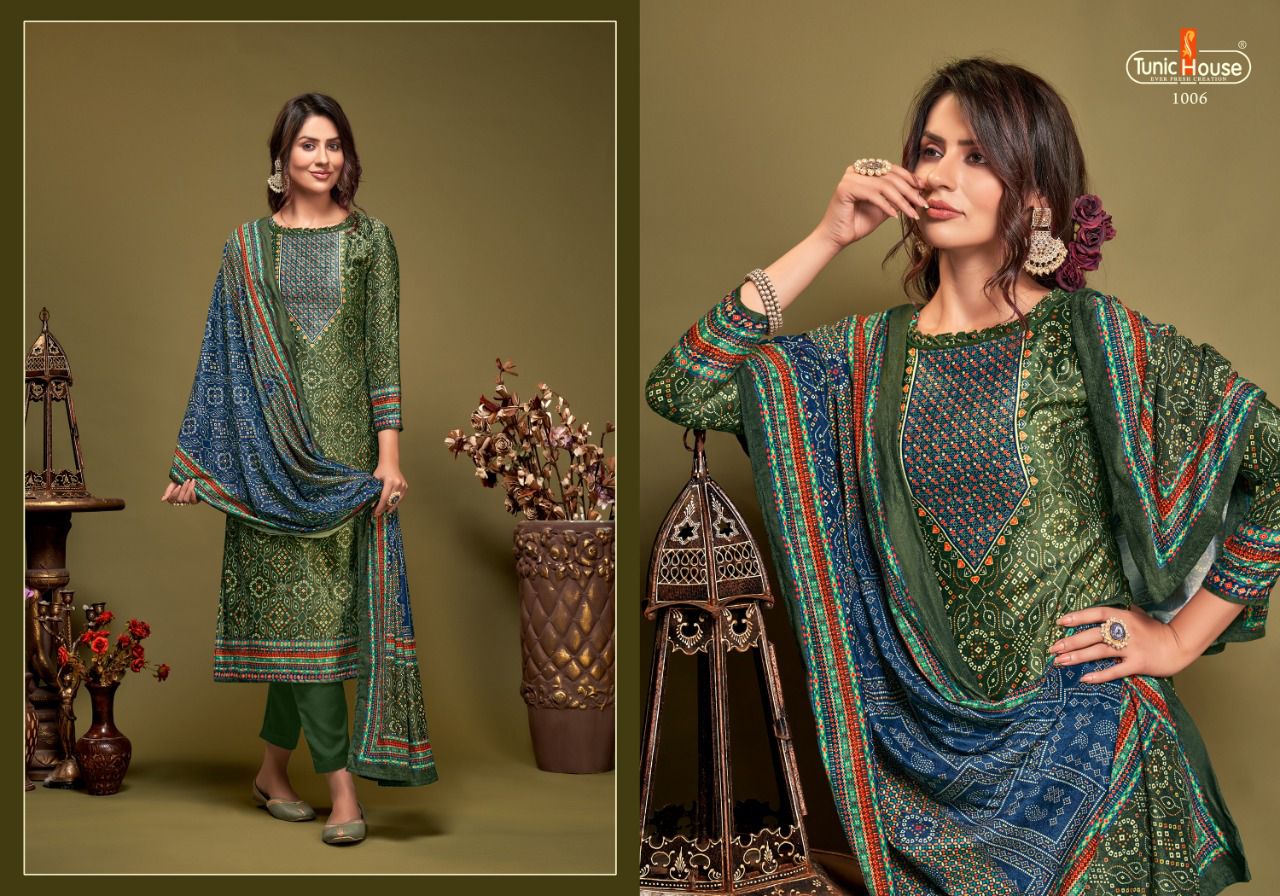 tunic house annika velvet  festive look salwar suit catalog