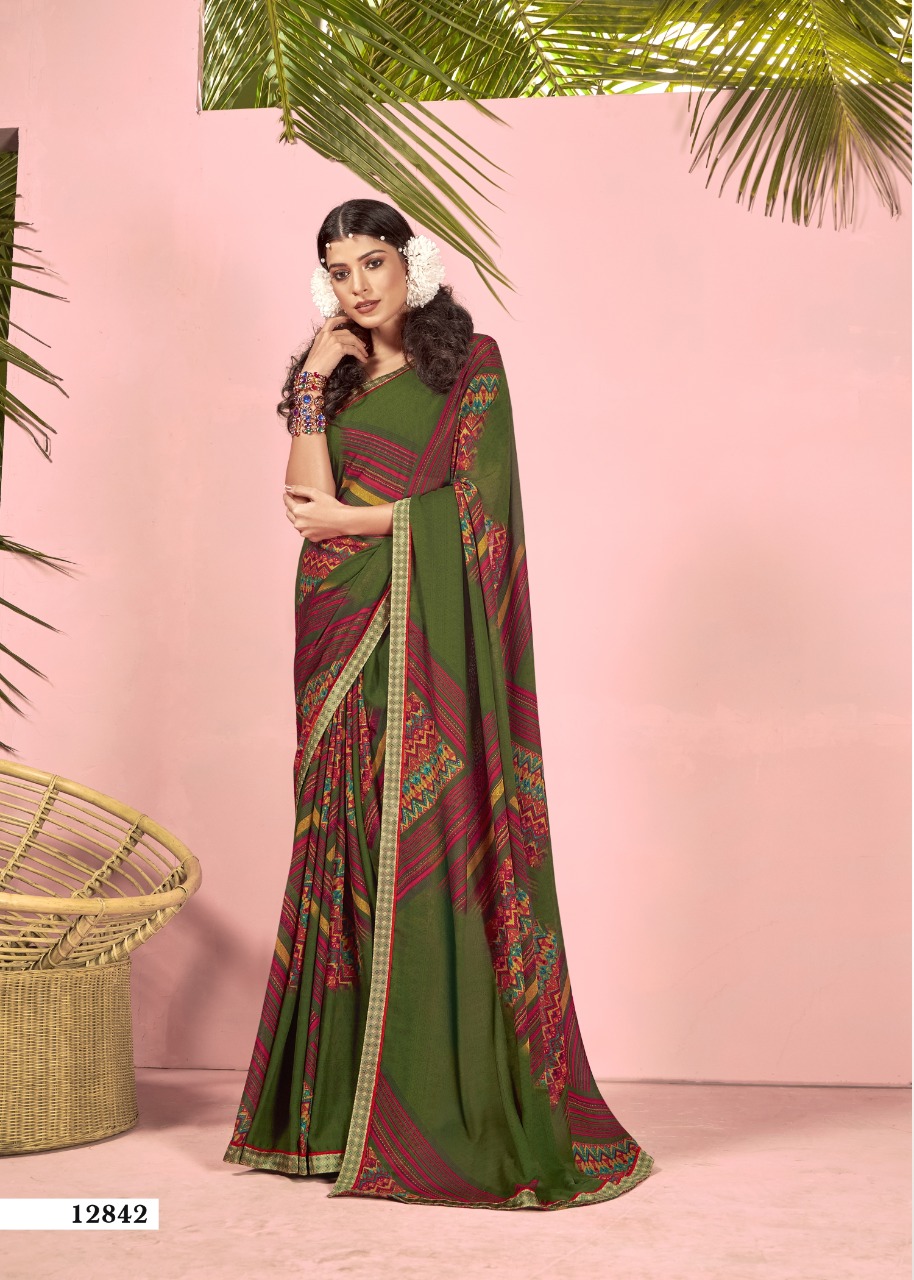 vallabhi print shravya vol 6 renial decent look saree catalog