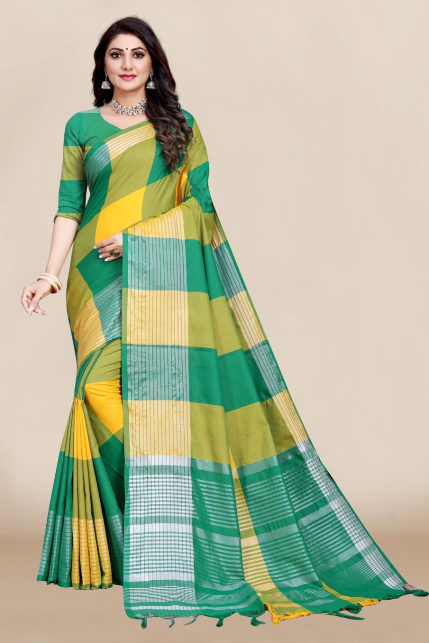 vivera international Rehana cotton attrective colours saree catalog