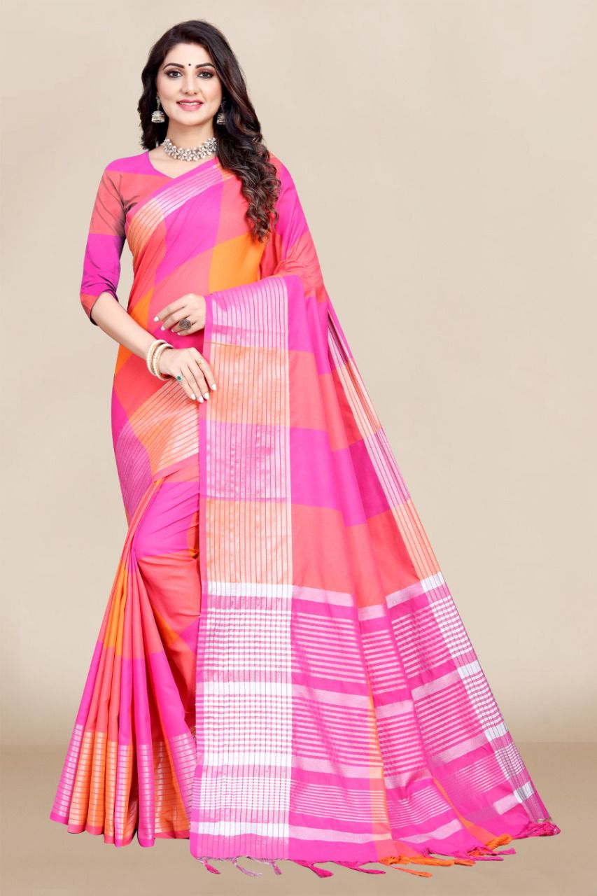 vivera international Rehana cotton attrective colours saree catalog