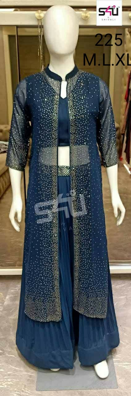 s4u s4u 225 fancy gorgeous look kurti size set