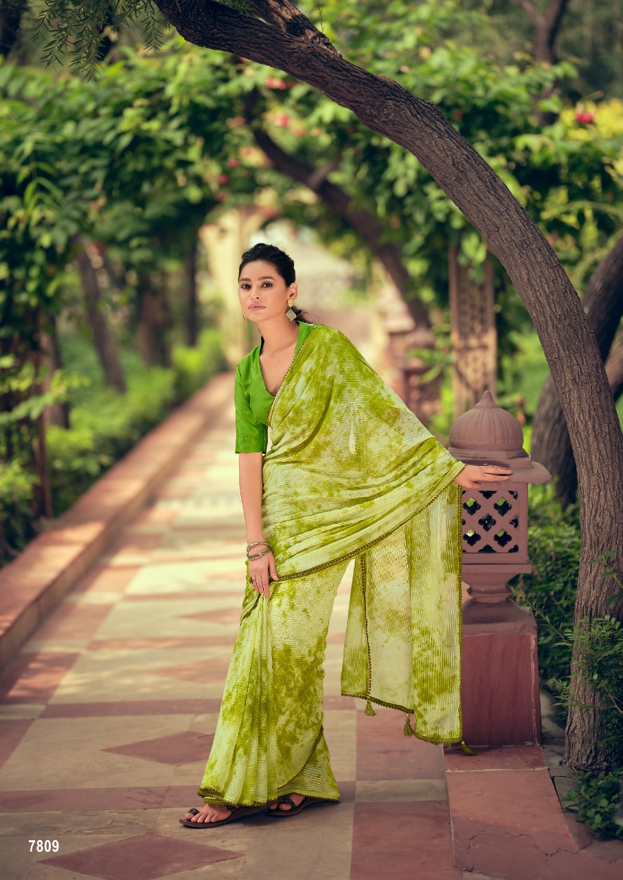 lt kashvi creation almora viscose beautiful print saree catalog