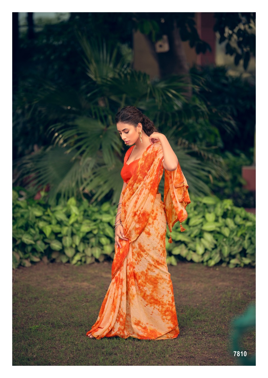 lt kashvi creation almora viscose beautiful print saree catalog