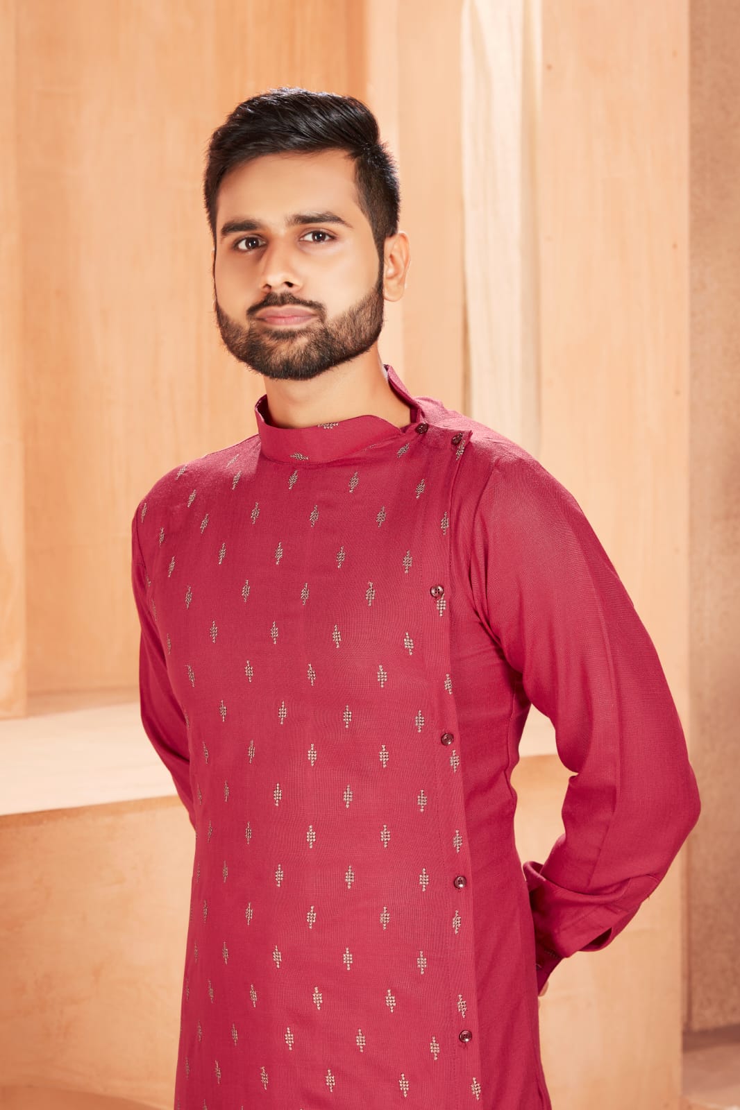 Banwery Fashion Father and son cotton stylish look kurta payejama catalog