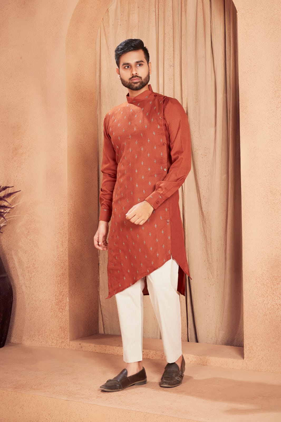 Banwery Fashion Father and son cotton stylish look kurta payejama catalog