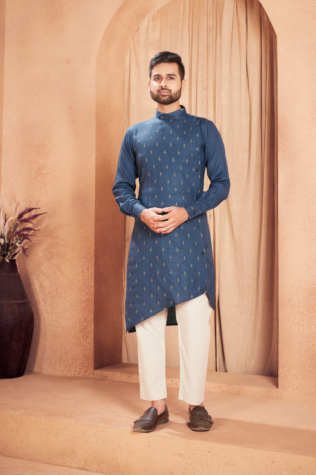 Banwery Fashion Father and son cotton stylish look kurta payejama catalog