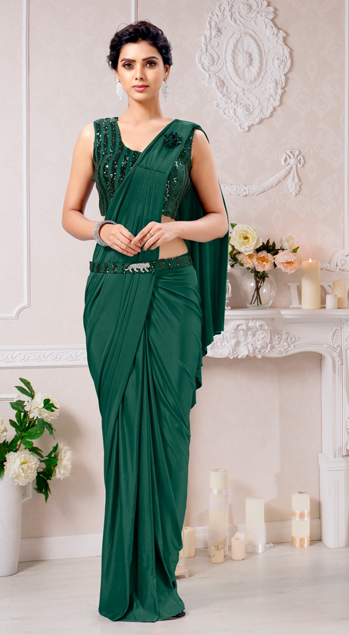 amoha trendz d no 10208 lycra classic look saree catalog