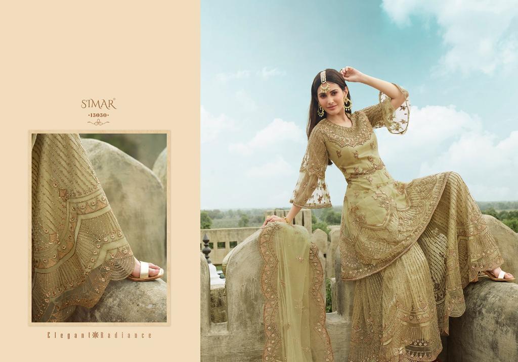 amyra designer myro net embroidery regal heavy look lehngha catalog