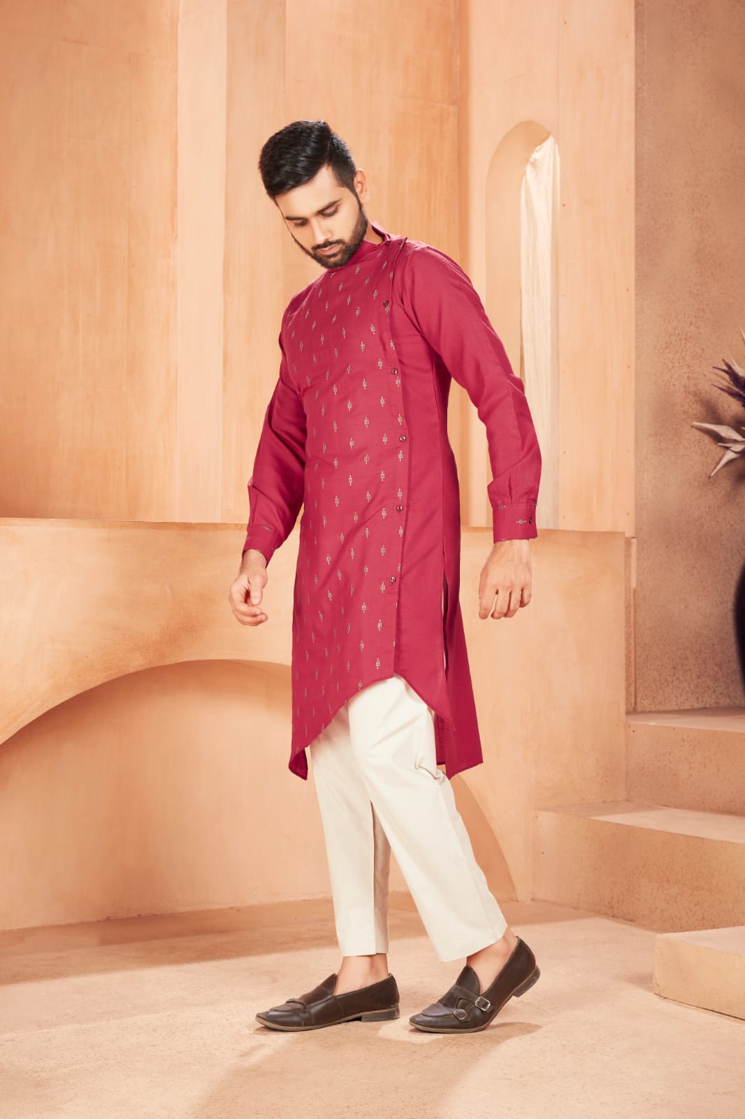 Banwery Fashion Father and son cotton stylish look kurta payejama catalog