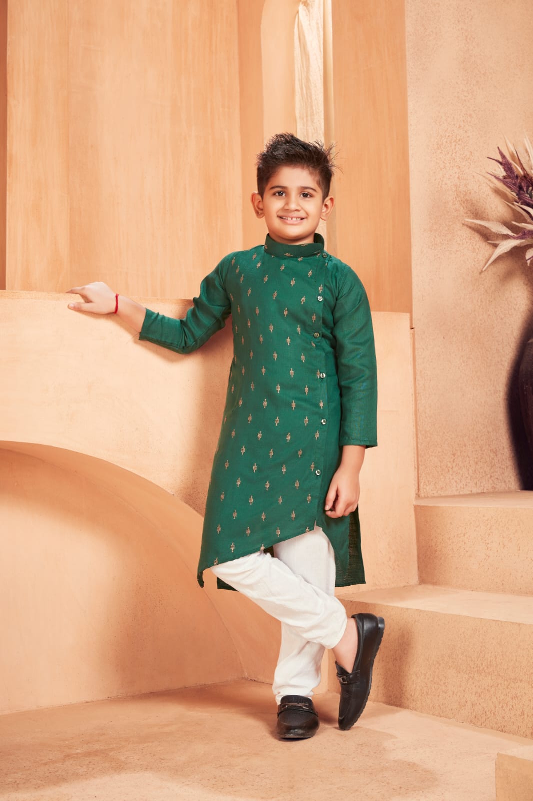 Banwery Fashion Father and son cotton stylish look kurta payejama catalog