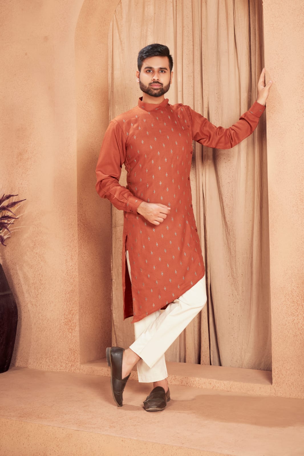 Banwery Fashion Father and son cotton stylish look kurta payejama catalog