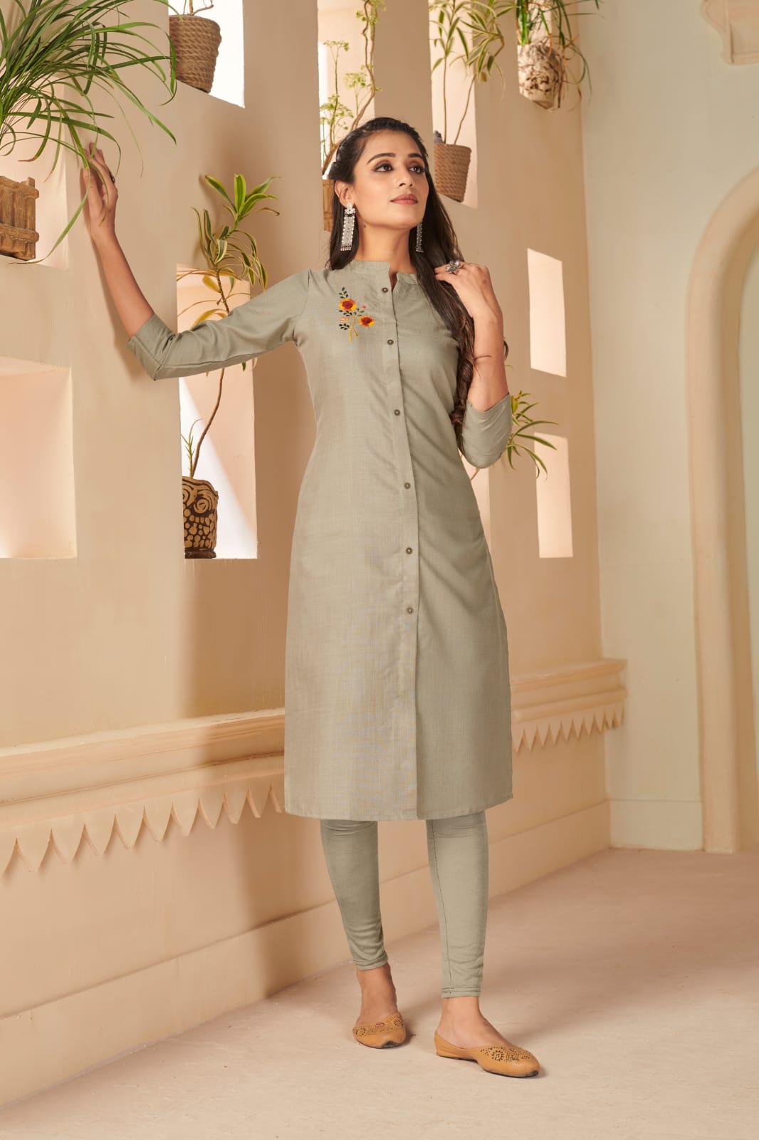 Banwery Fashion sundri cotton decent look kurti catalog