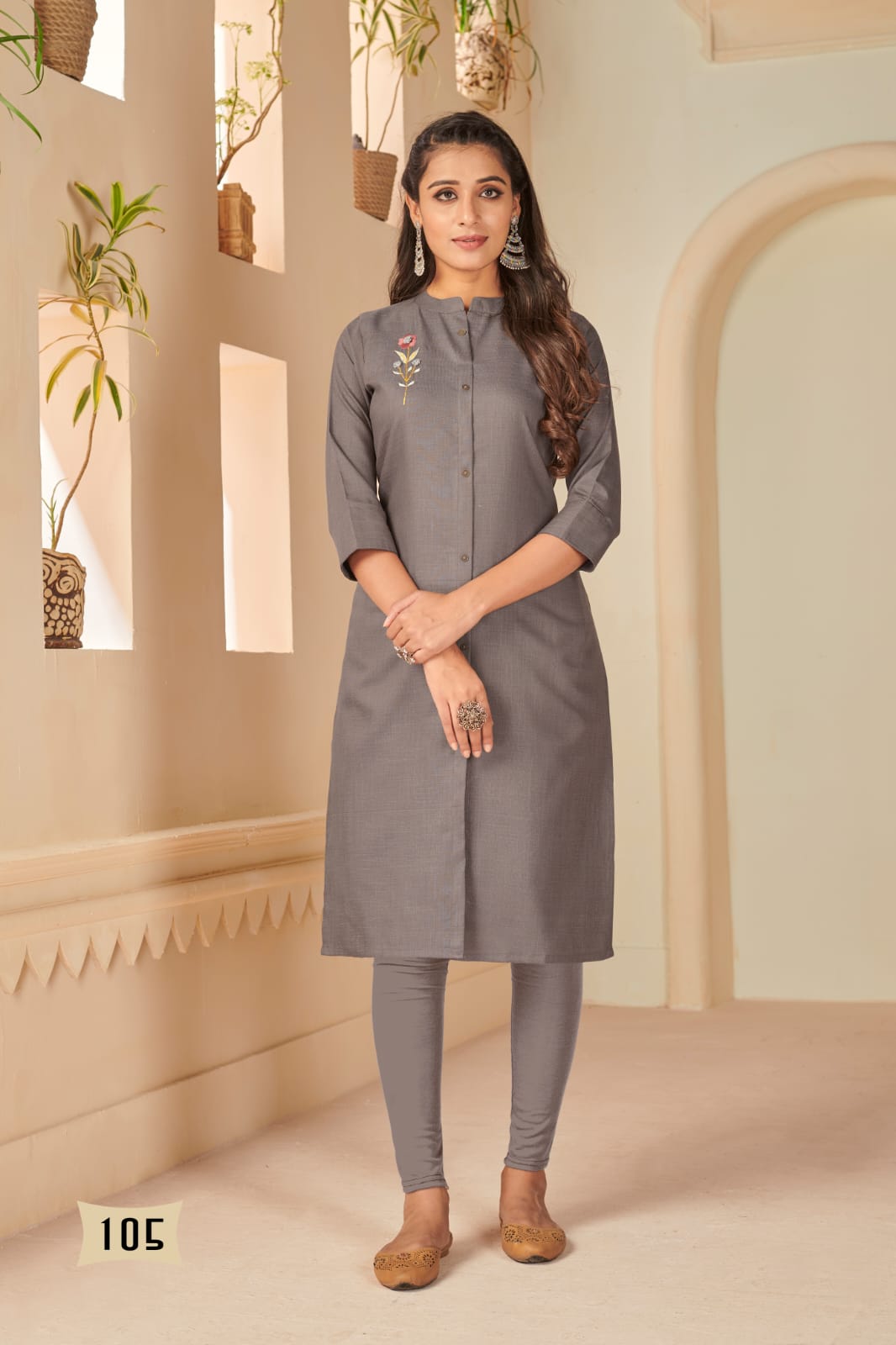 Banwery Fashion sundri cotton decent look kurti catalog