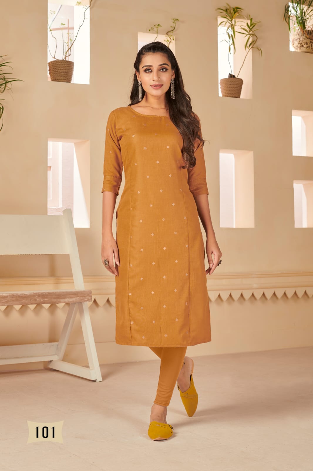 Banwery Fashion sundri cotton decent look kurti catalog