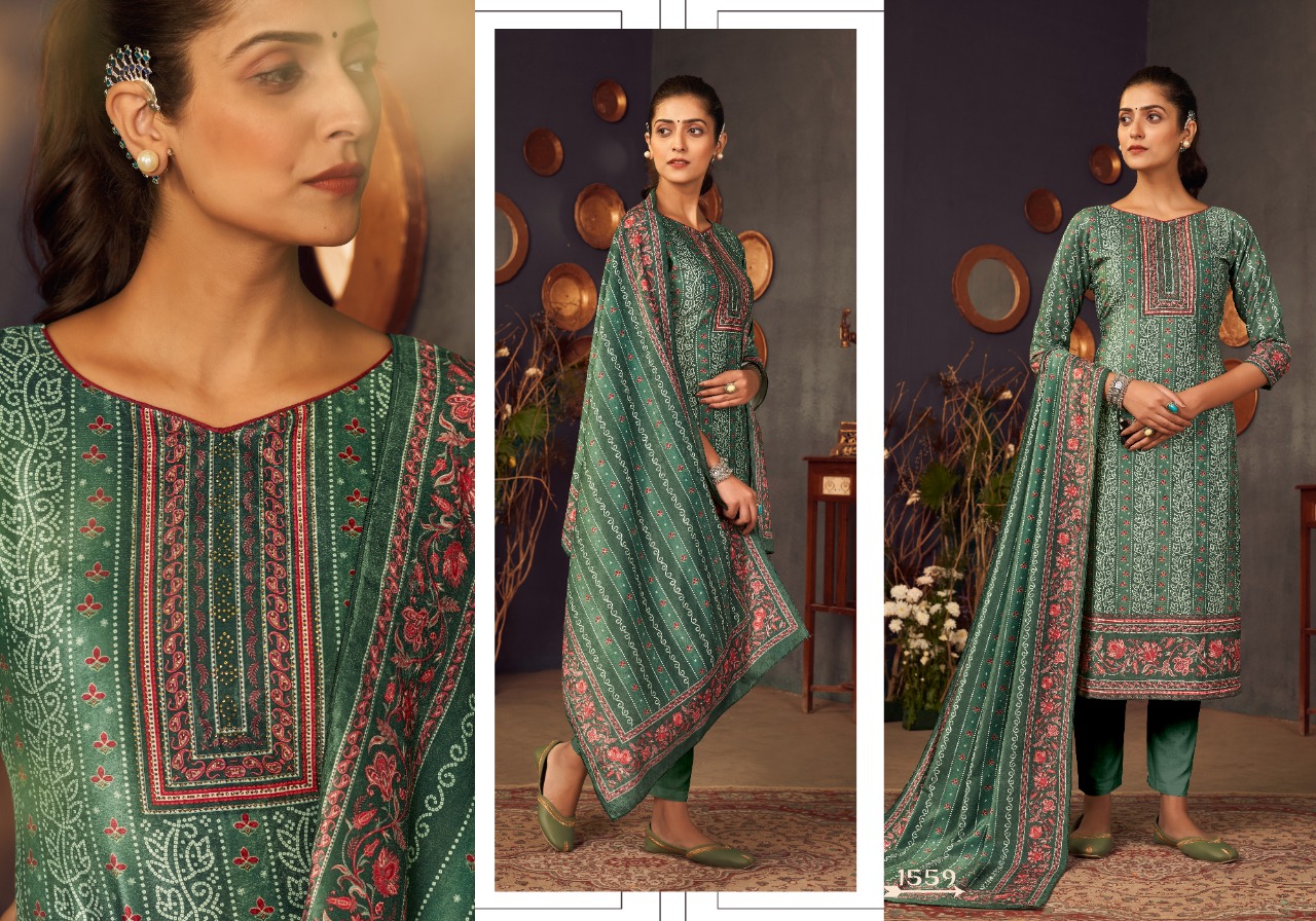 bipson nooraniyat 1557 1560 viscose astonishing salwar suit catalog