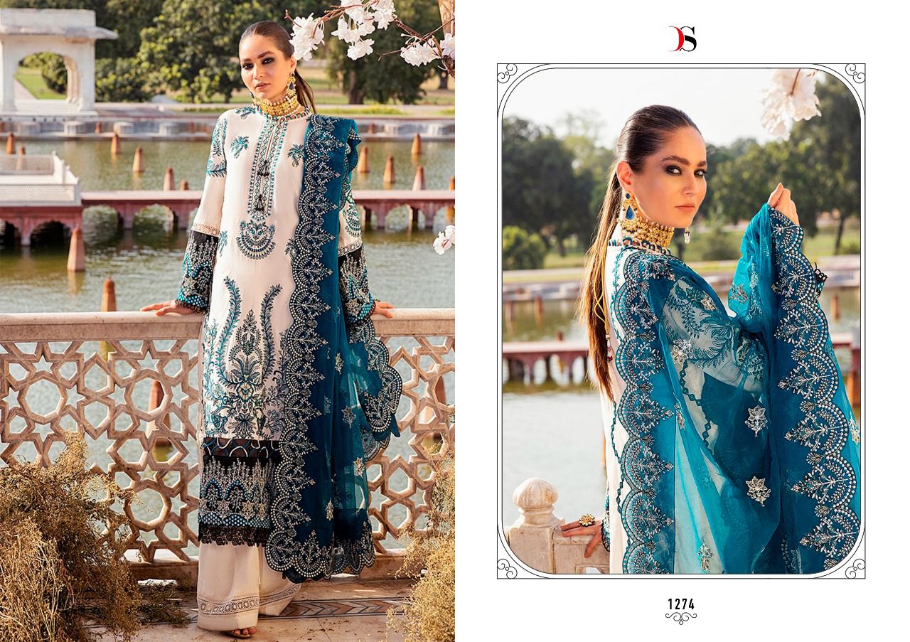 deepsy suit Afrozeh luxury lawn vol 21 cotton catchy look salwar suit catalog