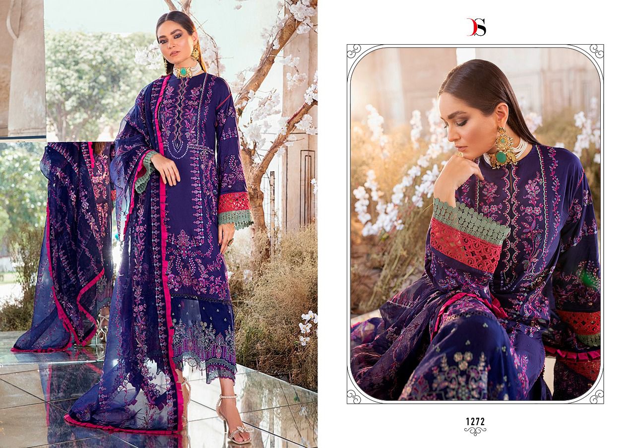 deepsy suit Afrozeh luxury lawn vol 21 cotton catchy look salwar suit catalog