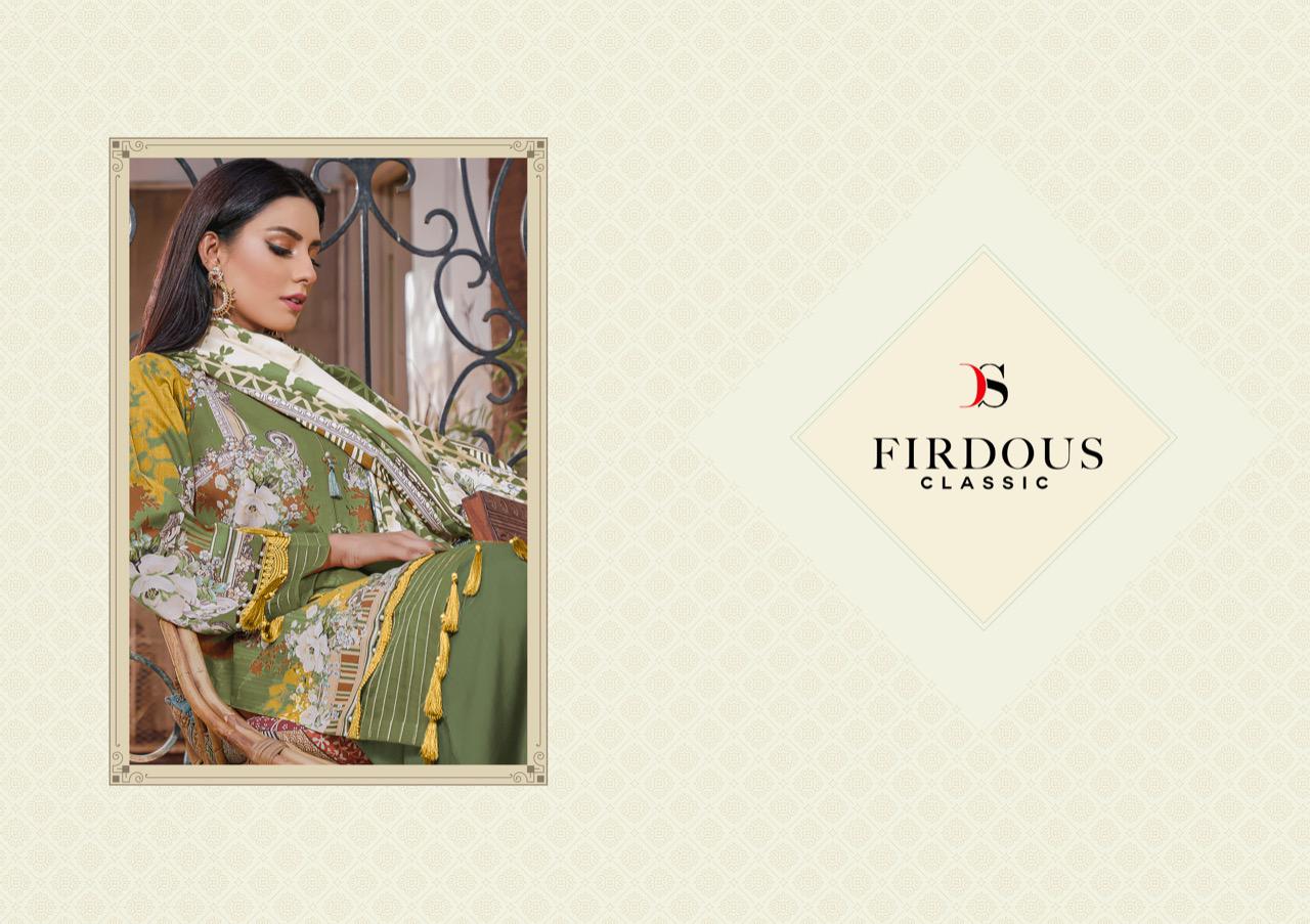 deepsy suit firdos classic cotton catchy look salwar suit with cotton dupatta catalog