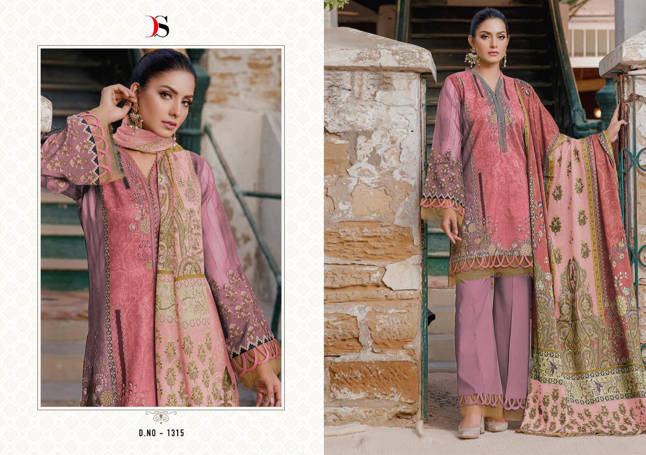 deepsy suit firdos classic cotton catchy look salwar suit with cotton dupatta catalog