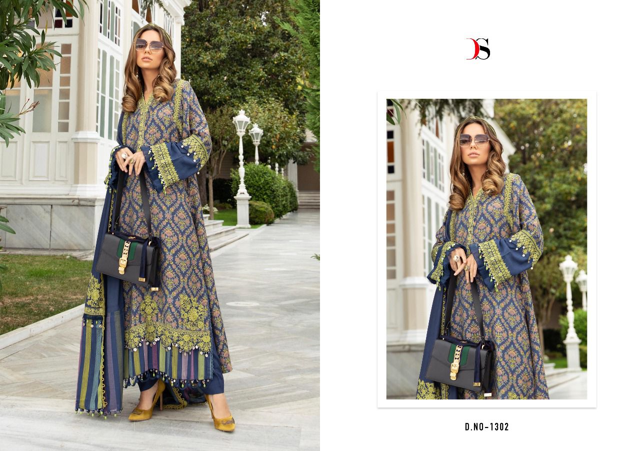 deepsy suit Mariab premium lawn 21 cotton catchy look salwar suit with cotton mal maldupatta catalog