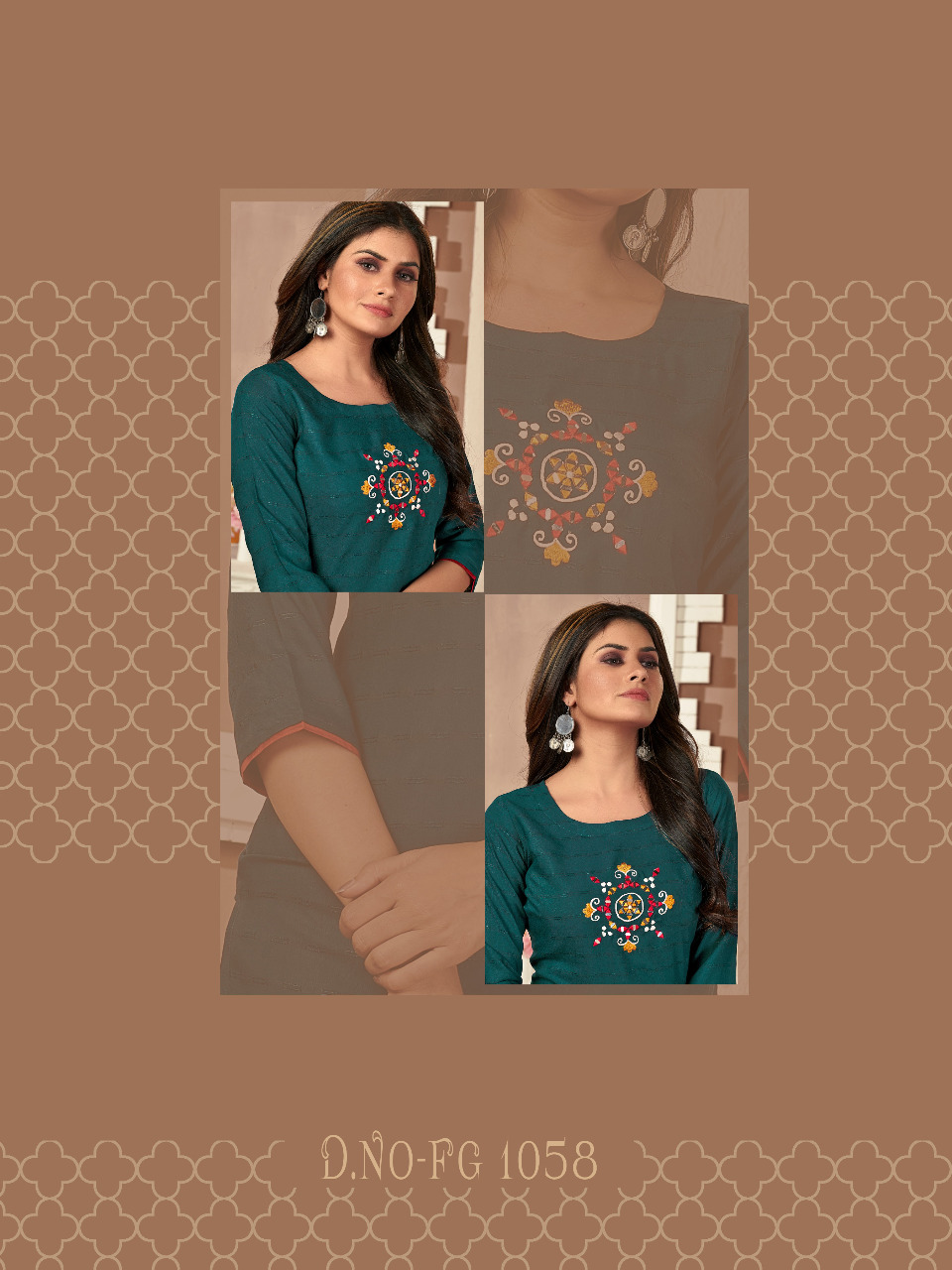 fashion galleria kalindi vol 1 viscose trendy modern look kurti catalog