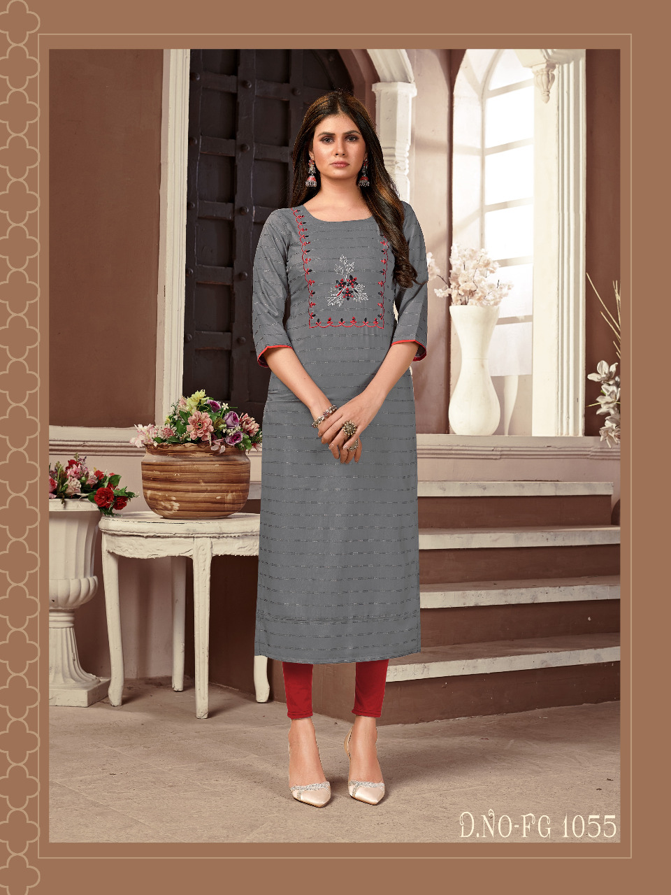 fashion galleria kalindi vol 1 viscose trendy modern look kurti catalog